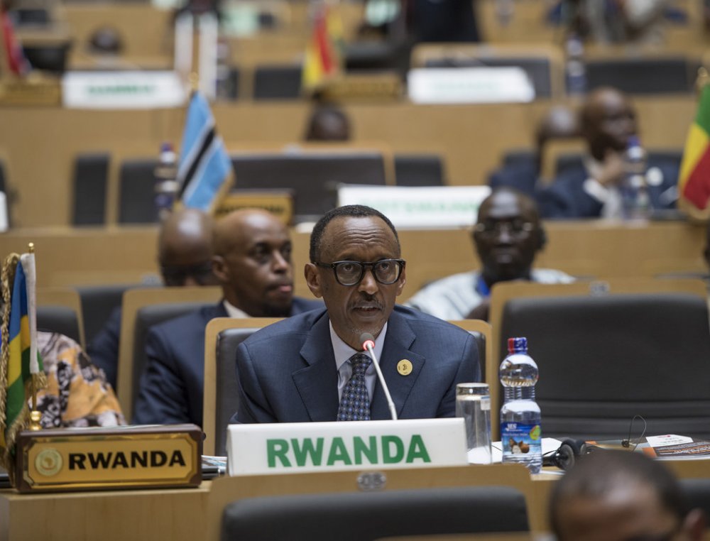 Kagame speaks at the New Partnership for Africa’s Development (NEPAD) Heads of State and Government Orientation Committee (HSGOC)