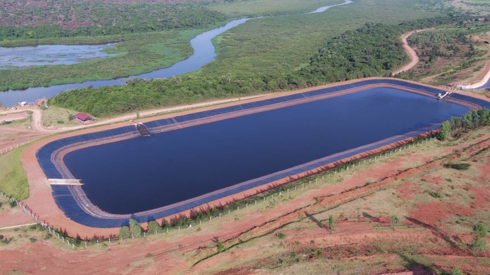 The water used in the Gabiro agribusiness hub is drawn from the Akagera River.