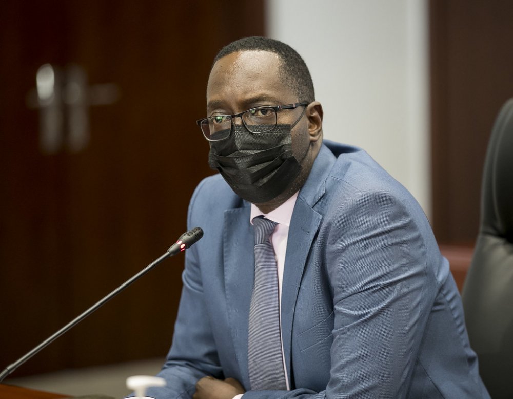 Rwanda's Minister of Health, Dr Daniel Ngamije. 