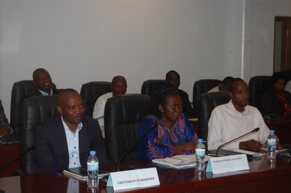 Ngororero district officials 