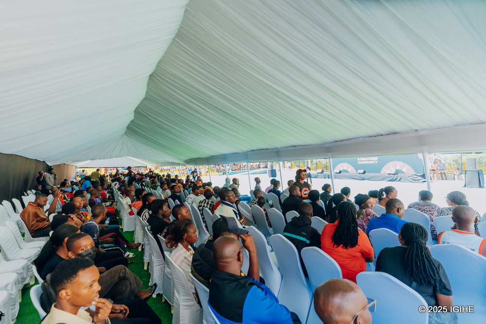 An awareness campaign aimed at encouraging people, especially the youth, to protect their health took place over the weekend.