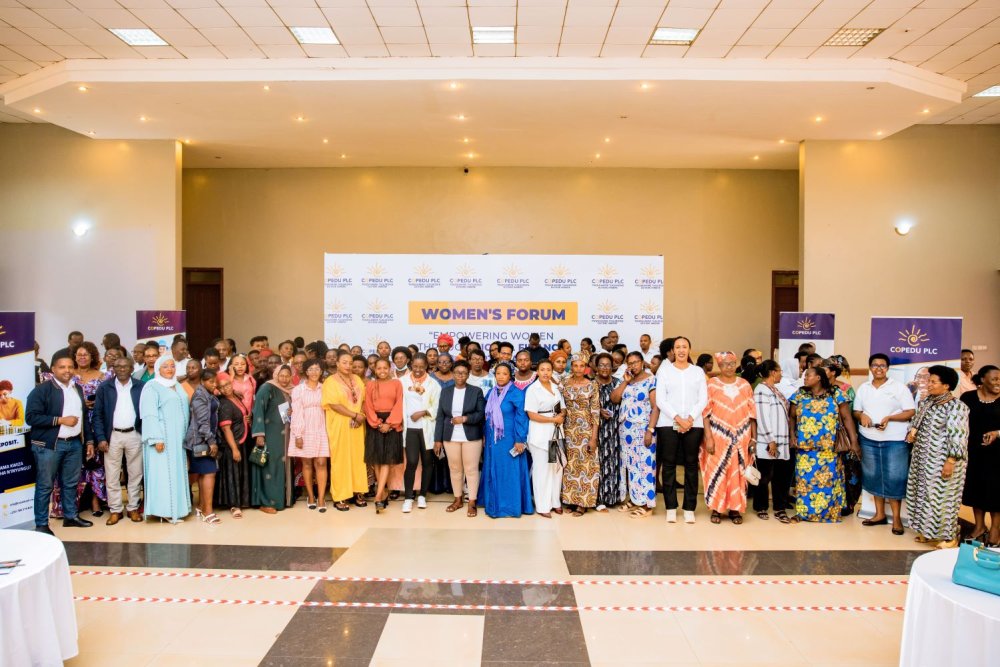 The event brought together women in business, COPEDU Plc clients, and the institution’s leadership to exchange ideas on improving collaboration and maximizing opportunities designed specifically for women within COPEDU’s financial services.