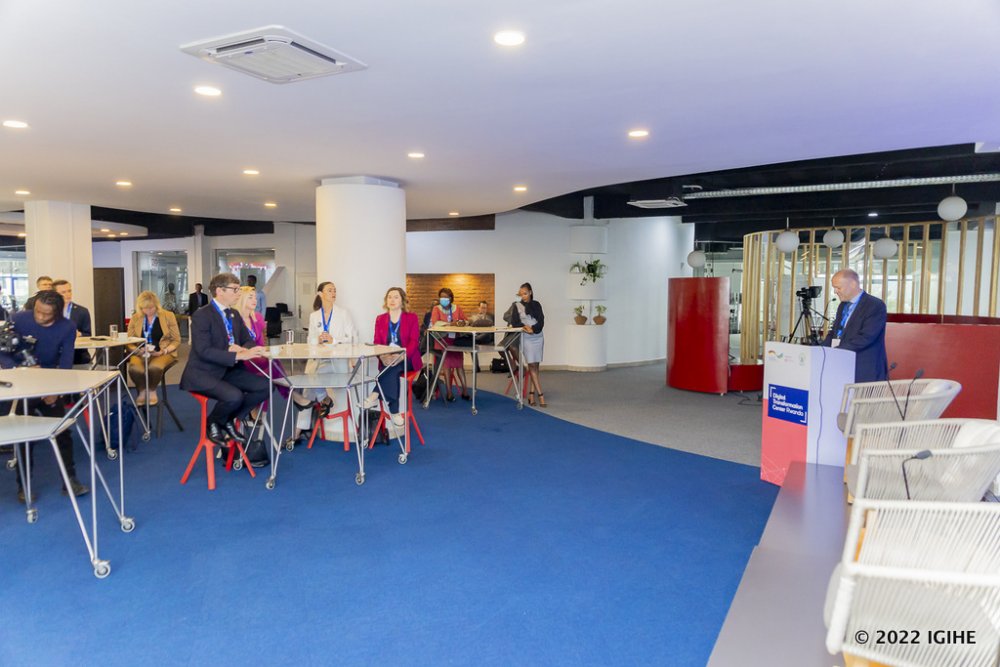 The meeting took place at Digital Transformation Center in Kimihurura. 