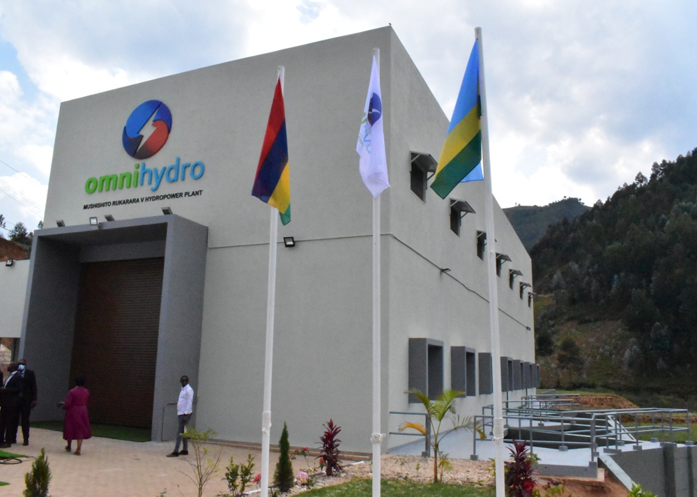 The hydropower plant built over River Rukarara was officially inaugurated on Sunday 26th June 2022. 