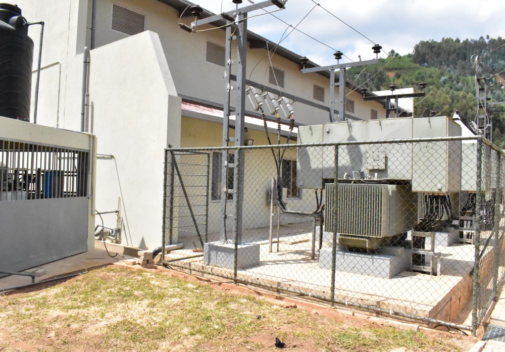 The hydro power plant has the capacity of generating 5.5 megawatts. 