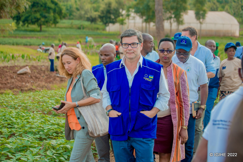 The EU Ambassador to Rwanda, Nicola Bellomo disclosed that the project might be expanded to other districts in the future.  