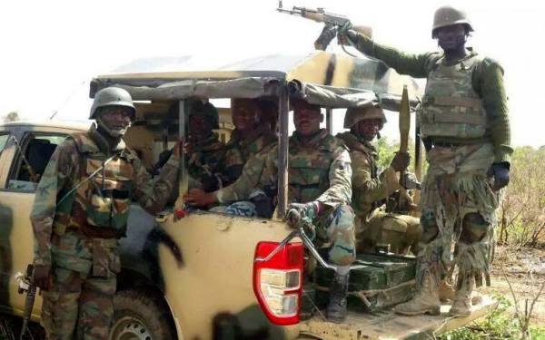 Nigerian army in Borno
