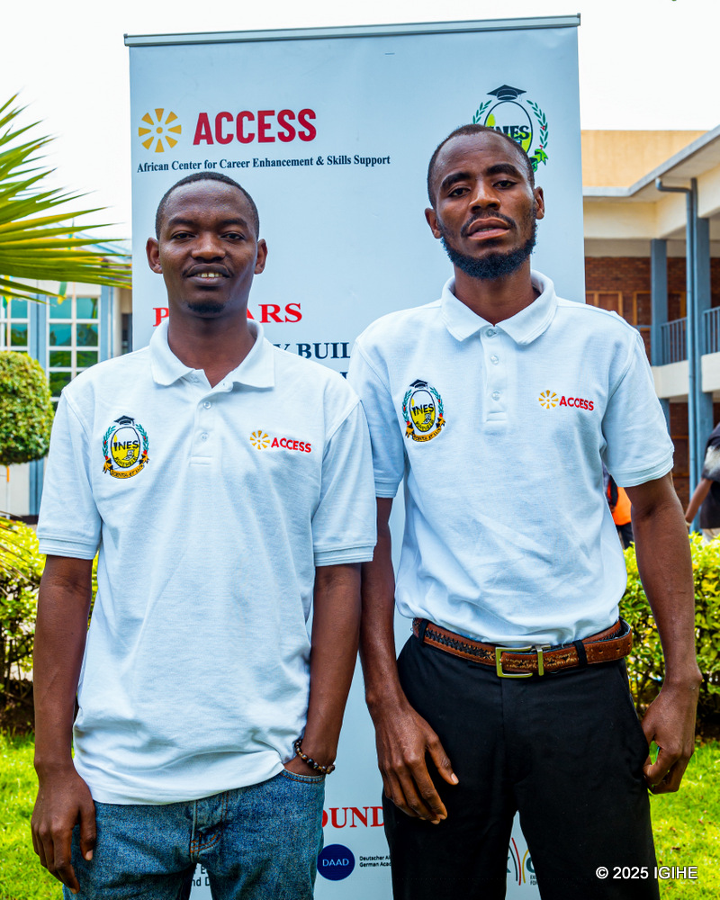 One of the promising projects is by Niyomugabo Thierry and Uwizeyimana Patrick, who are developing a modern toilet design that prevents the spread of diseases.