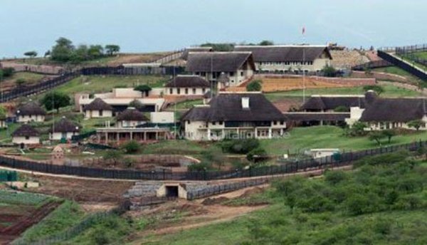 A general view of South African President Jacob Zuma’s private Nkandla home.