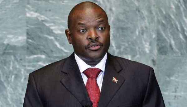 Burundian President, Pierre Nkurunziza.