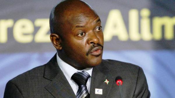 Burundian President Pierre Nkurunziza.