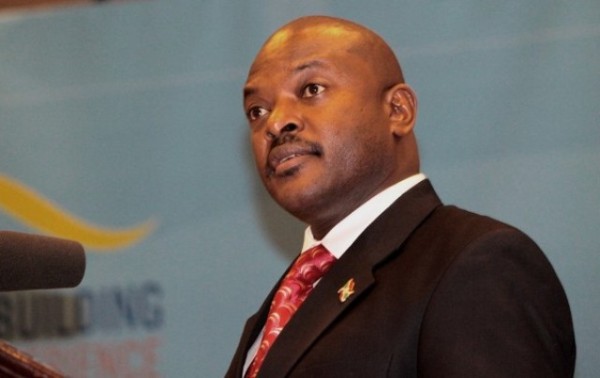 Burundian President, Mr Pierre Nkurunziza.