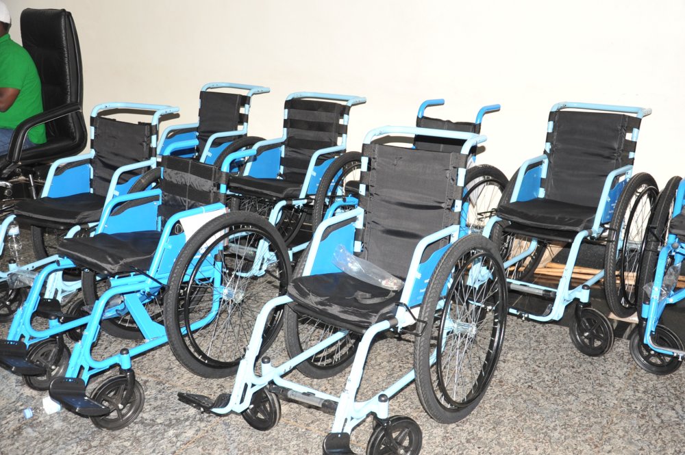 Beneficiaries of the 30 wheelchairs handed over recently are from Gasabo District.