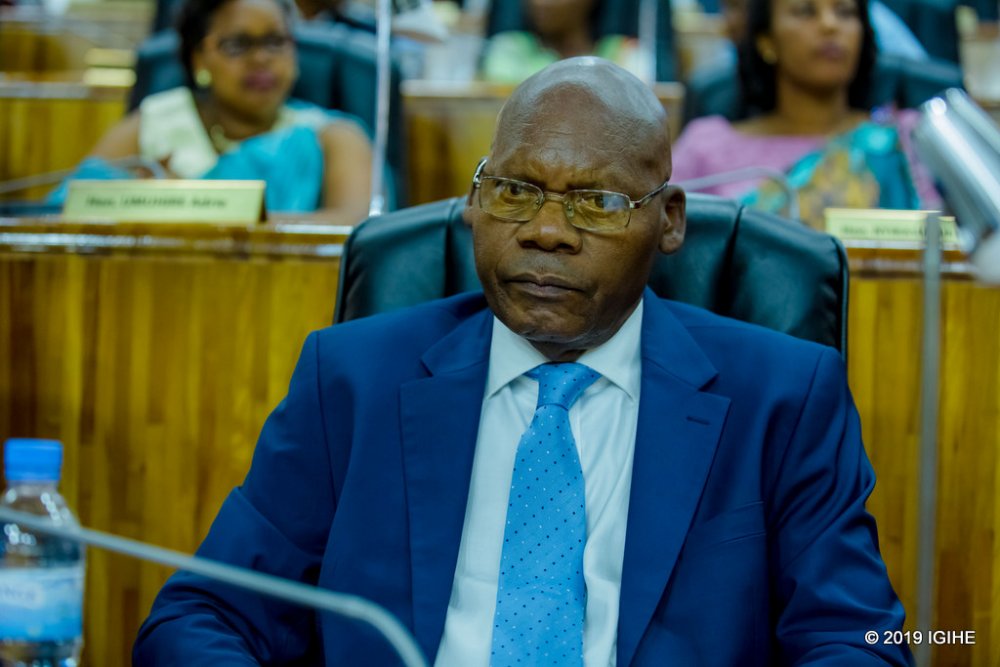 Dr. Iyamuremye Augustin has been elected President of Rwanda Senate for a five year-term with 25 votes 