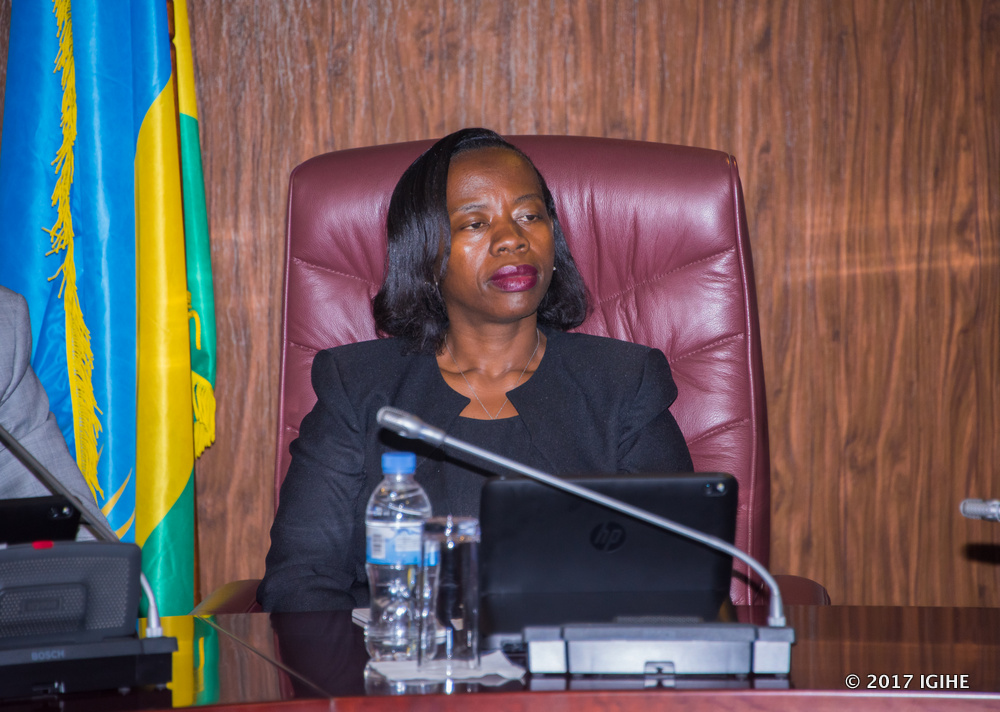 Central Bank Vice-Governor, Dr. Monique Nsanzabaganwa