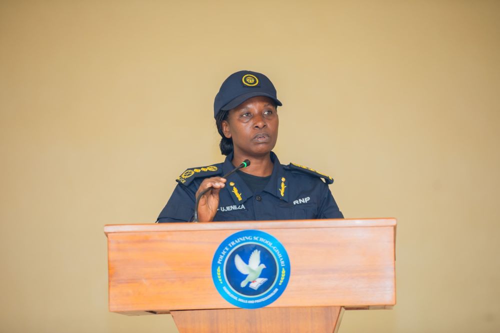 DIGP Ujeneze congratulated the trainees for their commitment and successful completion of the courses.