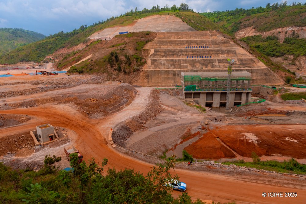 On the Gakenke District side, construction work has progressed considerably.