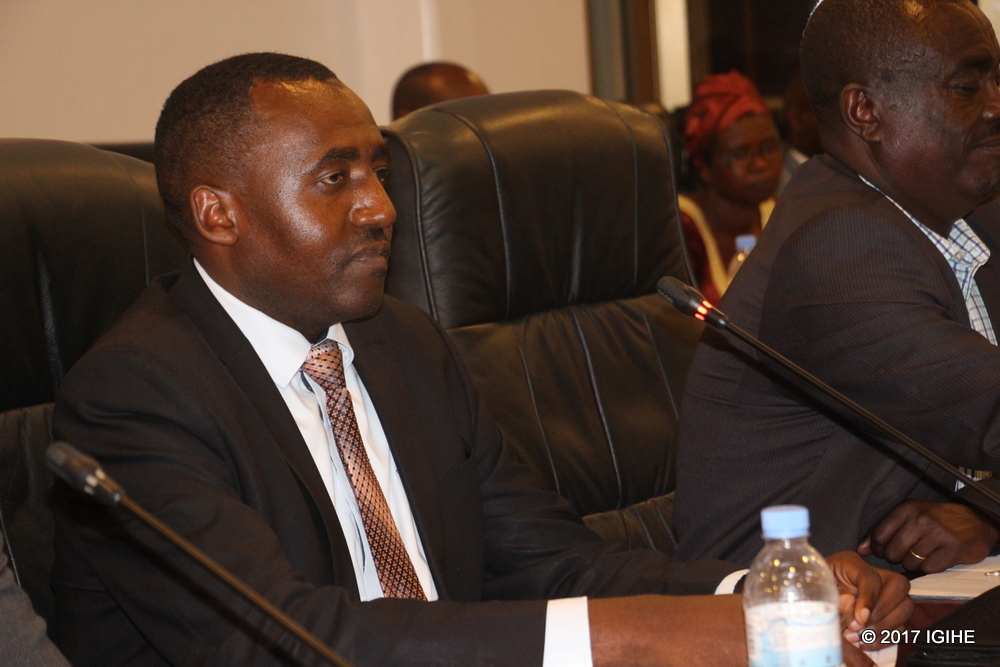 Nyamagabe District Mayor, Philbert Mugisha