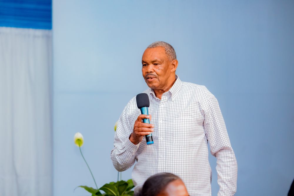 François Nyamaswa from Gisagara District, a client since 1990, praised the bank’s progress and encouraged others to remain loyal to BPR Bank Rwanda Plc.