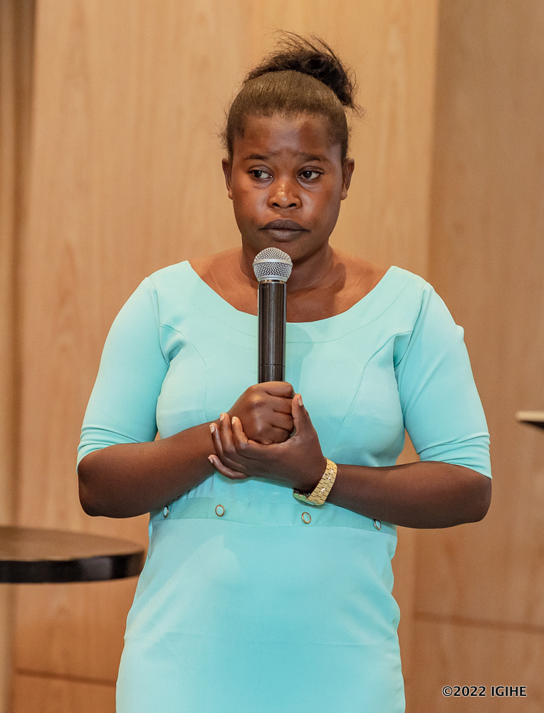 Henriette Nyirabahire attested that ACHIEVE has restored her hope for a bright future.