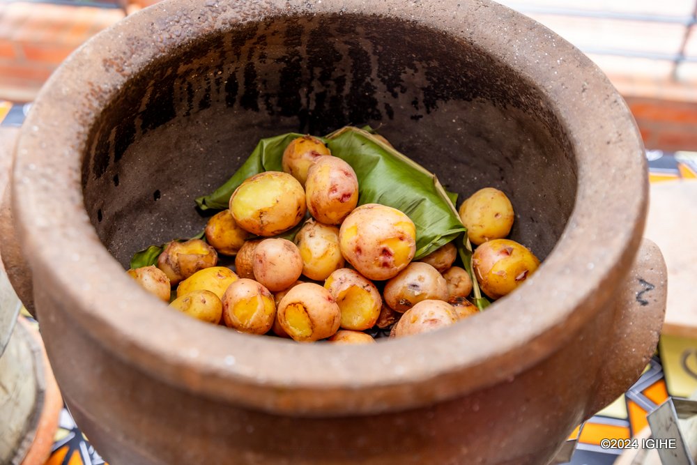 The offerings include various other traditional Rwandan dishes.
