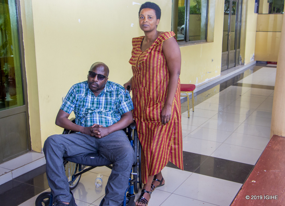 Nyiramahirwe Valentine, the spouse of Muhayimana Erneste 