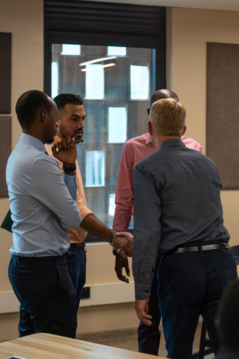 The training also offered a networking opportunity.