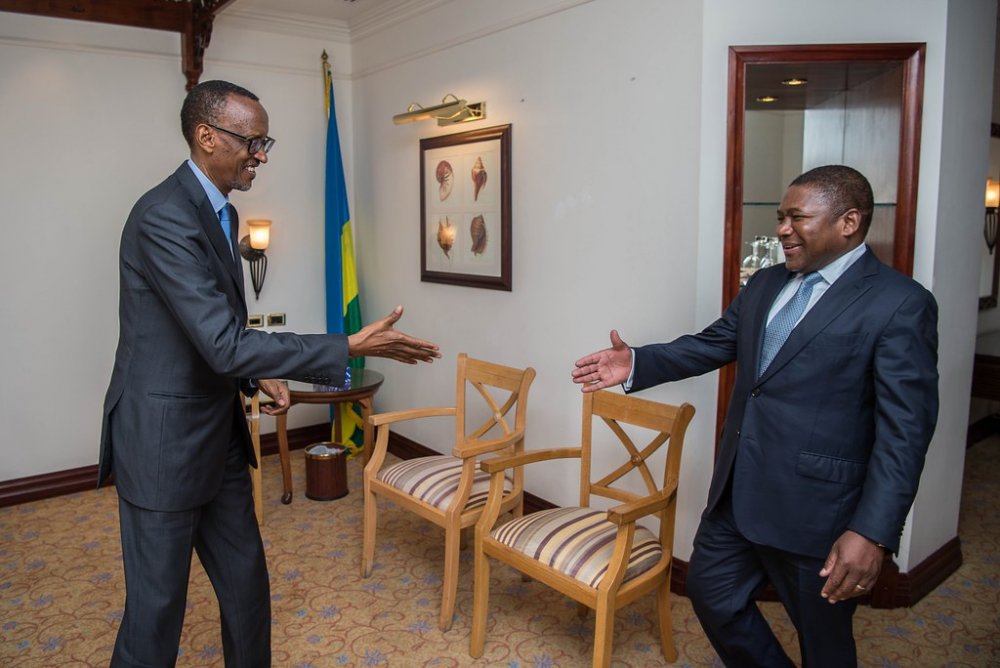 Rwanda sent troops to fight terrorism and insurgency in Mozambique following talks between President Filipe Nyusi and his counterpart, Paul Kagame.