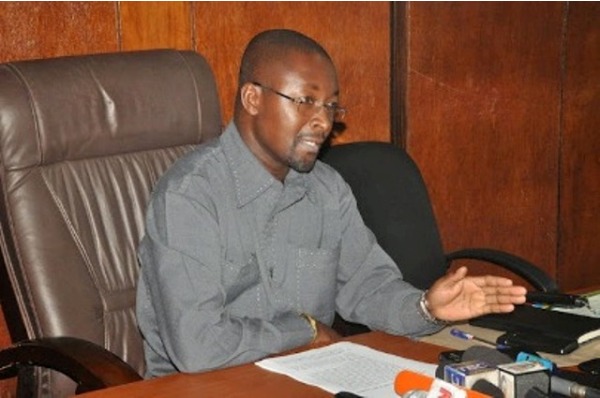 NEC Director of Elections, Mr Kailima Kombwey.