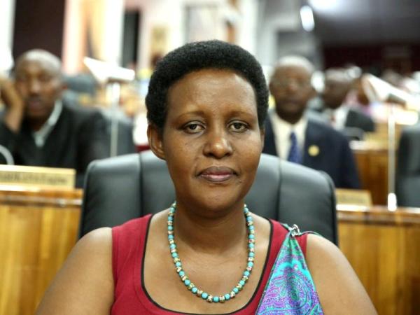 The Minister of Gender and Family Promotion, Oda Gasinzigwa