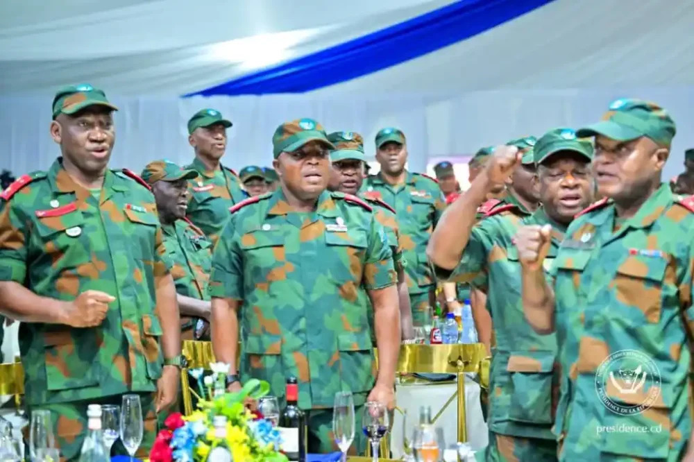 25 senior officers are on the list of those being investigated by the DRC military oversight body.