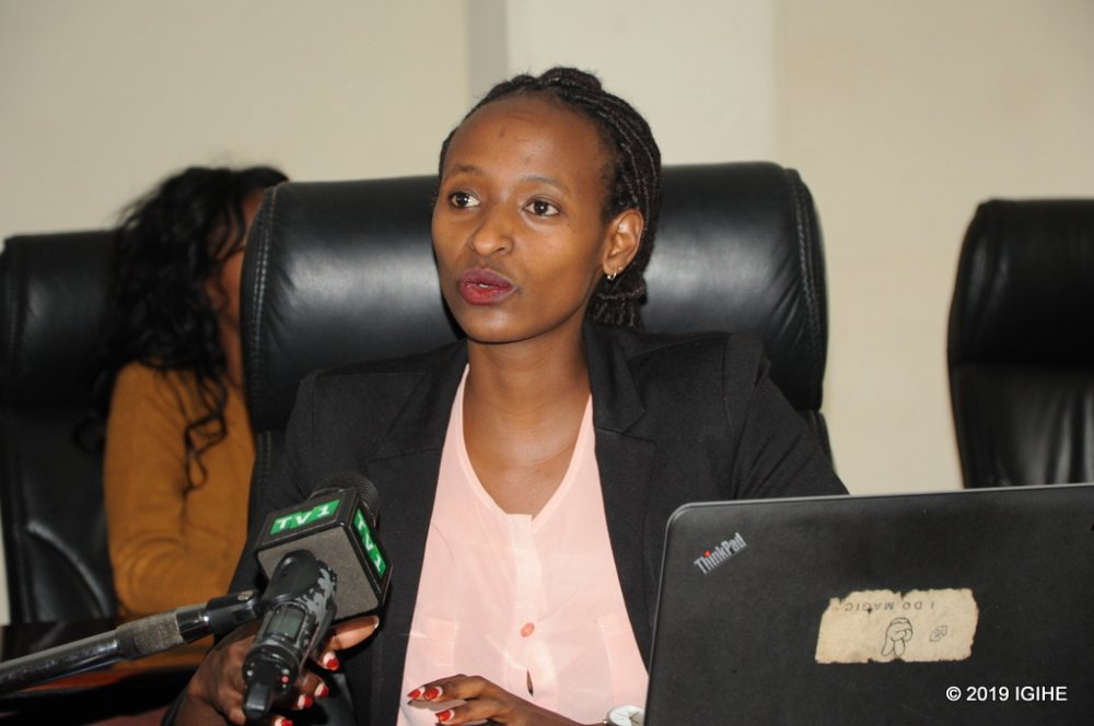 The Head of Information Technology Niceson Karungi 