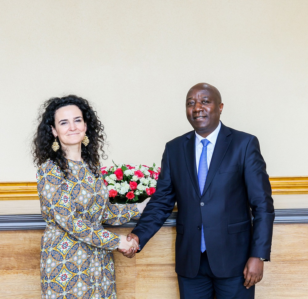 The Prime Minister of Rwanda, Dr. Edouard Ngirente has held talks with the Executive Director of the Green Climate Fund (GCF), Mafalda Duarte.
