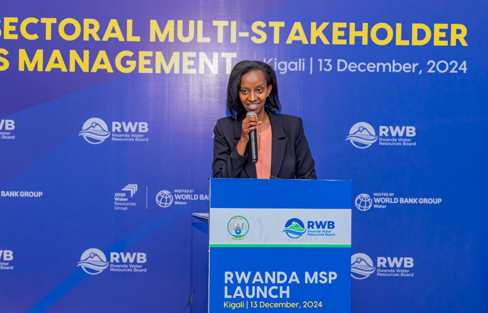Beatrice Cyiza, the Permanent Secretary of the Ministry of Environment, expressed her optimism about the MSP’s role in advancing Rwanda’s water security efforts. 