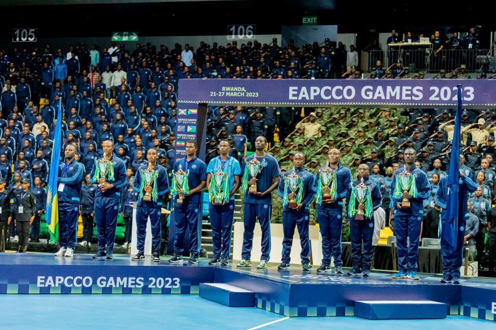 Rwanda was crowned overall winner of EAPCCO Games in 2023.
