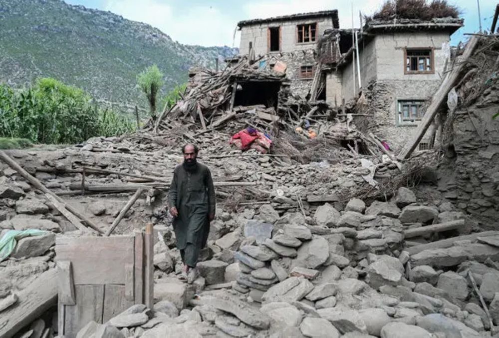 Entire villages built with mudbrick homes collapsed, leaving many residents buried under the rubble.