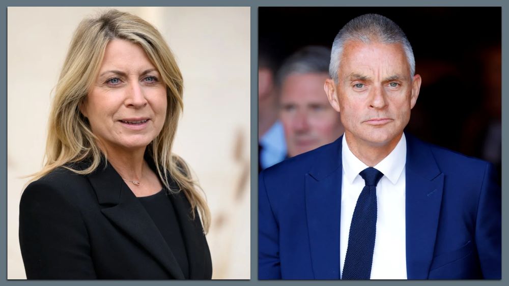 Left, former CEO of BBC News Deborah Turness; right, former BBC director-general Tim Davie. Photos: Getty Images