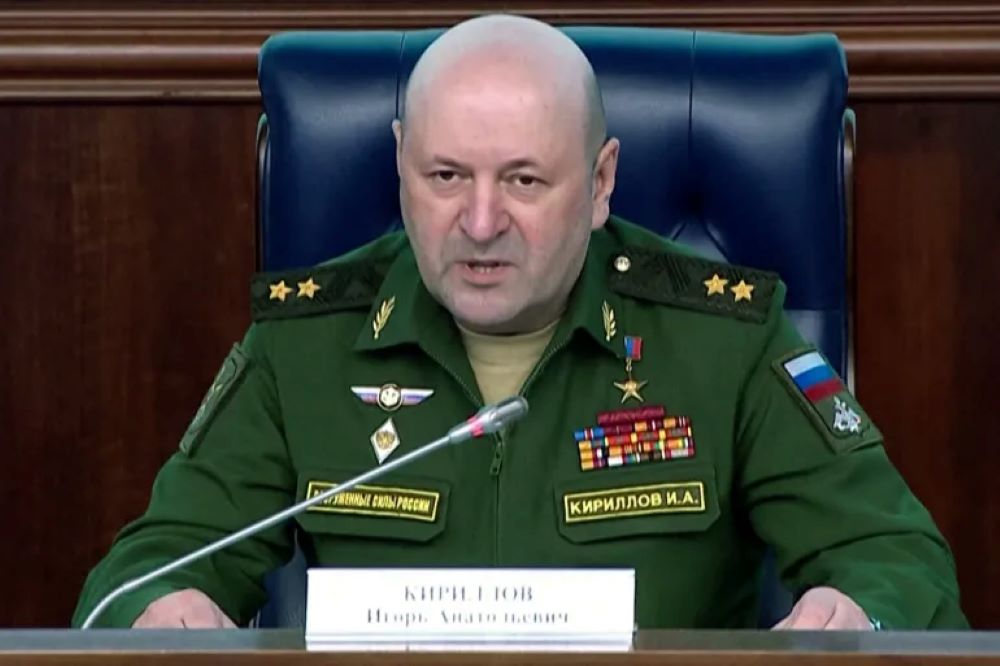 Lieutenant General Igor Kirillov, head of the Russian Armed Forces' radiological, chemical and biological defense troops was killed by an explosion in a residential building in Moscow.