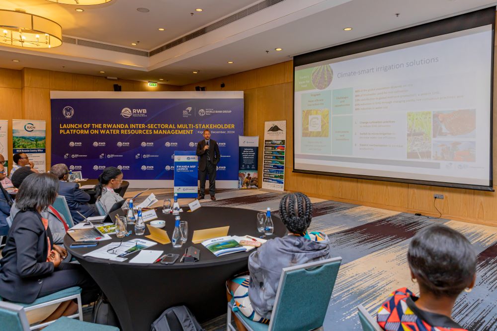 The official launch of the Inter-Sectoral Multi-Stakeholder Platform (MSP) for Water Resources Management took place on December 13, 2024.  