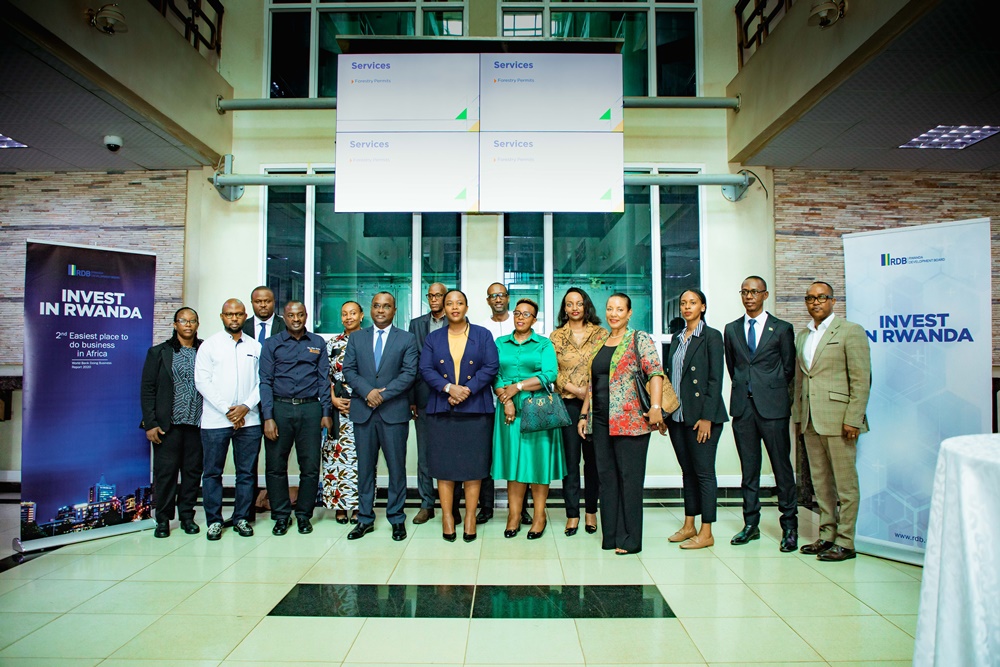 Heads of relevant institutions at the launch of One Stop Centre. 