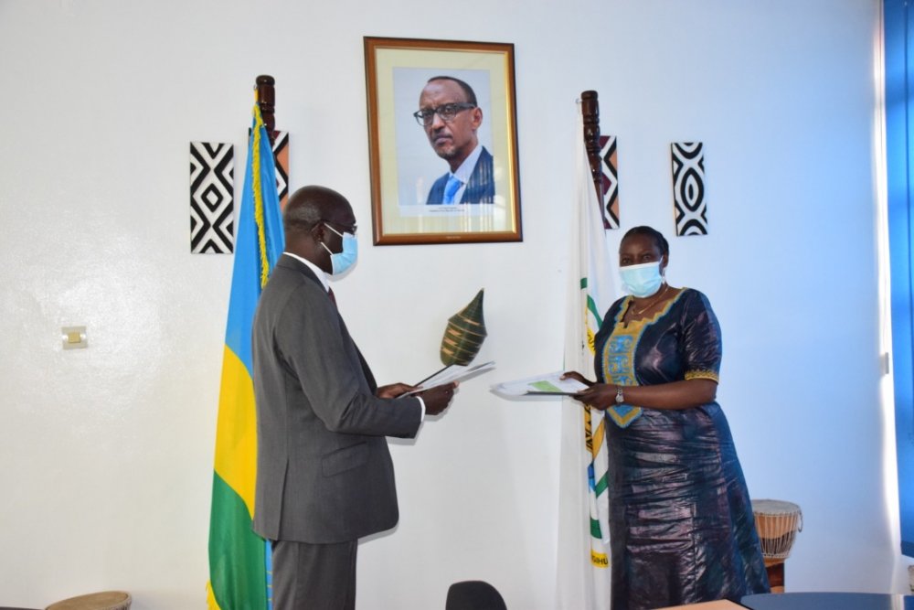 Nirere took over yesterday from the outgoing ombudsman, Anastase Murekezi.  