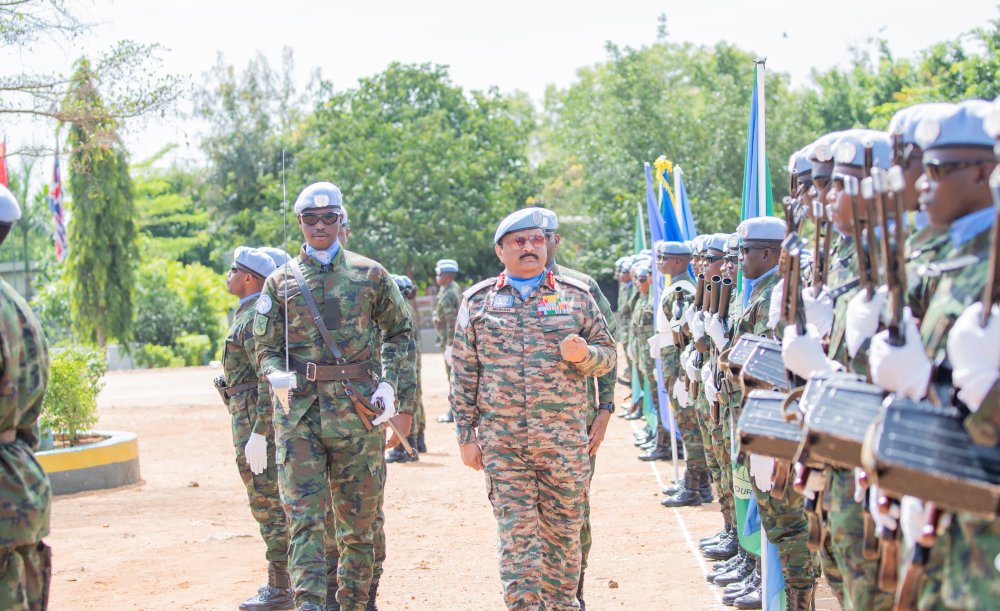 Presiding over the ceremony, the UNMISS Force Commander, Lieutenant General Mohan Subramanian, commended the Rwandan peacekeepers for their outstanding professionalism and dedication.