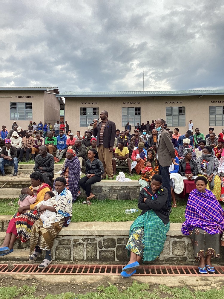 Residents pledged to play their role in safeguarding their security. 