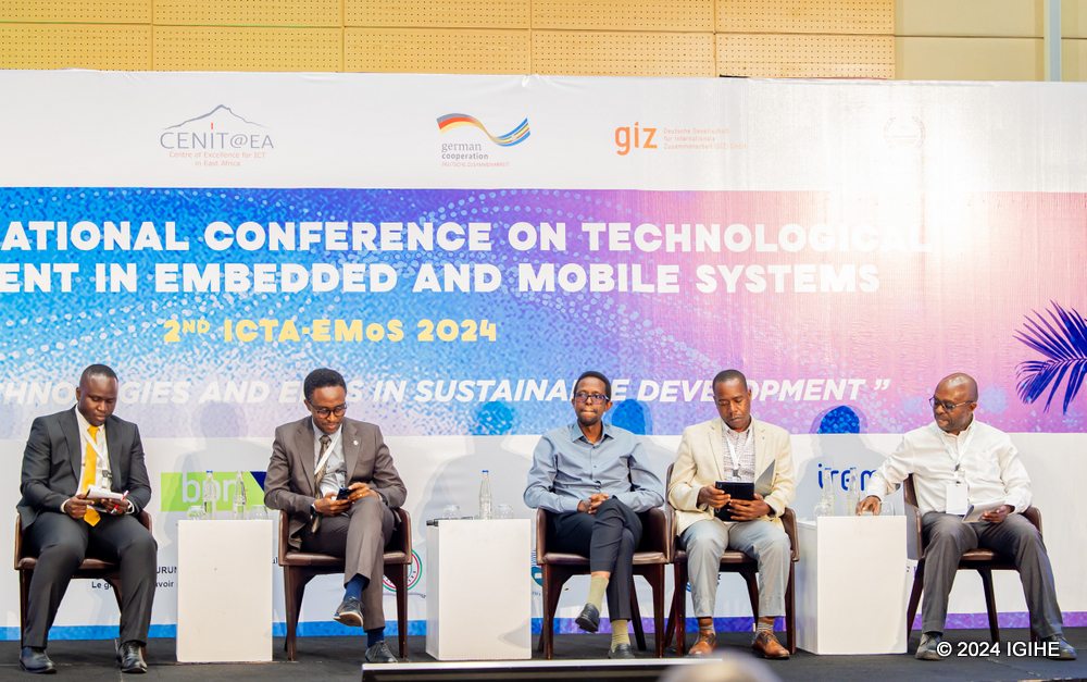 Participants of the conference during a panel discussions.