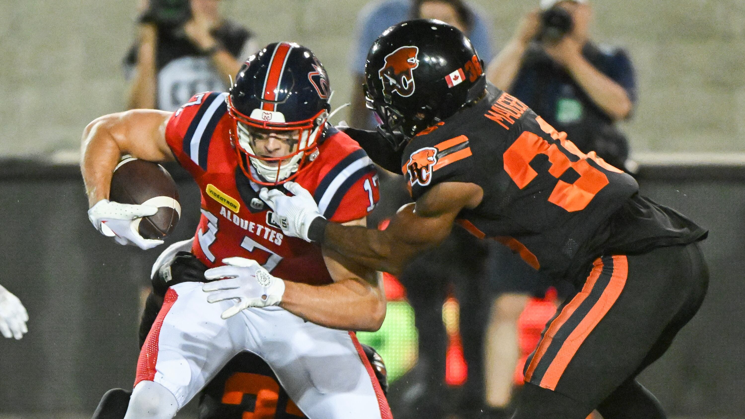 After seven months with the Browns, Rugamba transitioned to the CFL, playing for the Vancouver BC Lions and earning rookie-of-the-year nominations and all-star recognition.