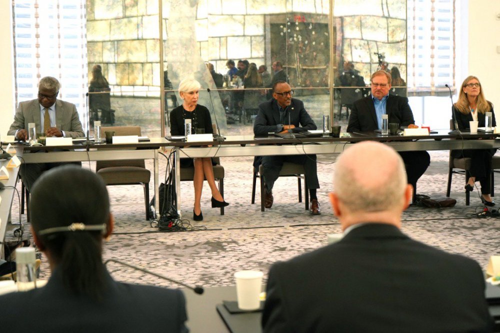 The discussions took place in New York, the United States