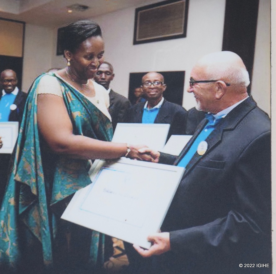 Father Stanislas was recognized as a protector of friendship pact in 2015. 