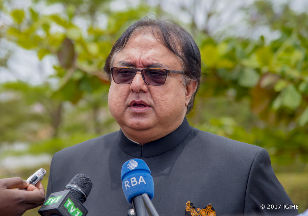 Ambassador of Pakistan in Rwanda Raza Bashir Tara.