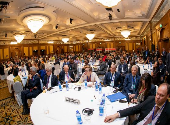 The meeting brought together business leaders and global health organisations to launch an initiative seeking to boost governments' and private investment in healthcare