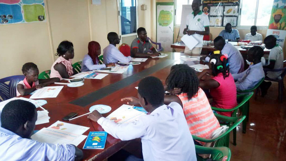 The title of the first class was "My friend, Maize" which introduced the growing process of maize to give an insight into the order of nature to the students.
